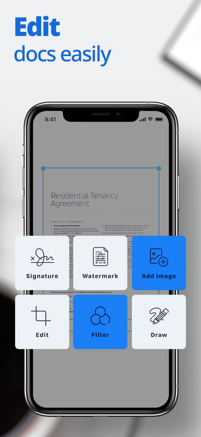 Mobi Scanner Scan to pdf