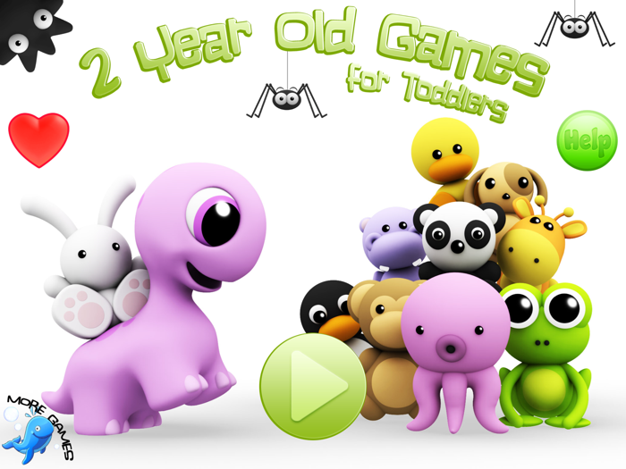 2 Year Old Games Toddlers SCH