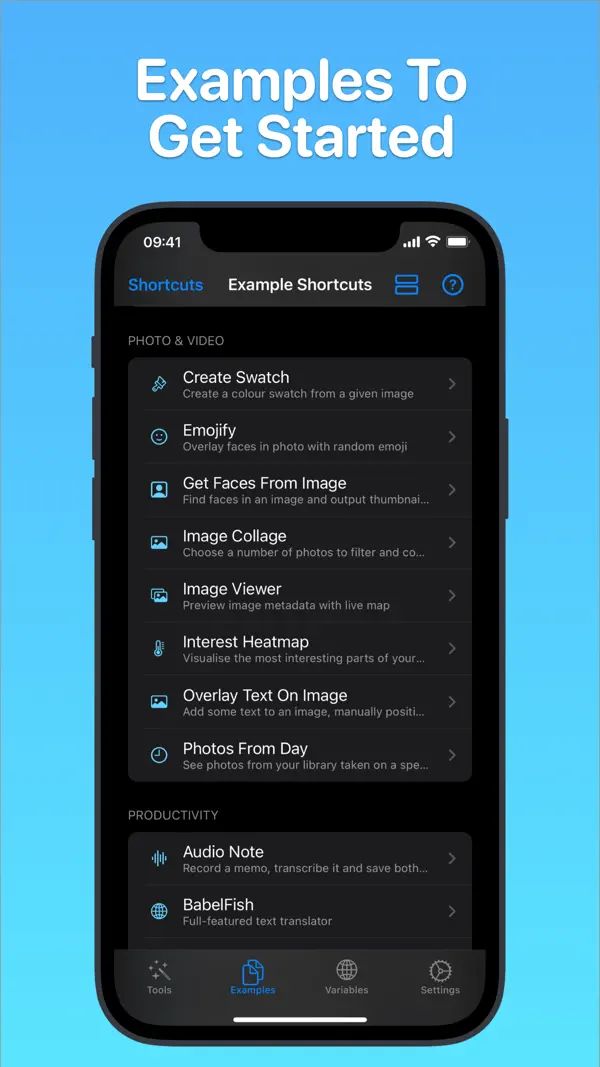 Toolbox Pro for Shortcuts iPhone App Screenshot 4 – Dienstprogramme
