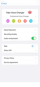 Fake Voice Changer screenshot #3 for iPhone
