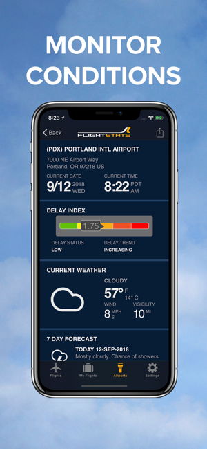 ‎FlightStats Capture d'écran