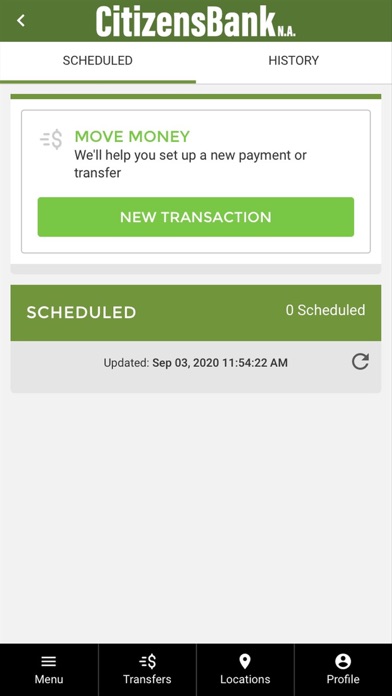 Citizens Bank, N.A. Mobile Screenshot
