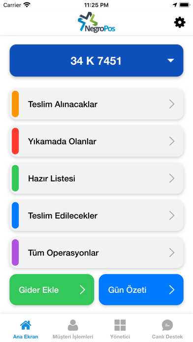 NegroPos Halı Yıkama Programı Screenshot