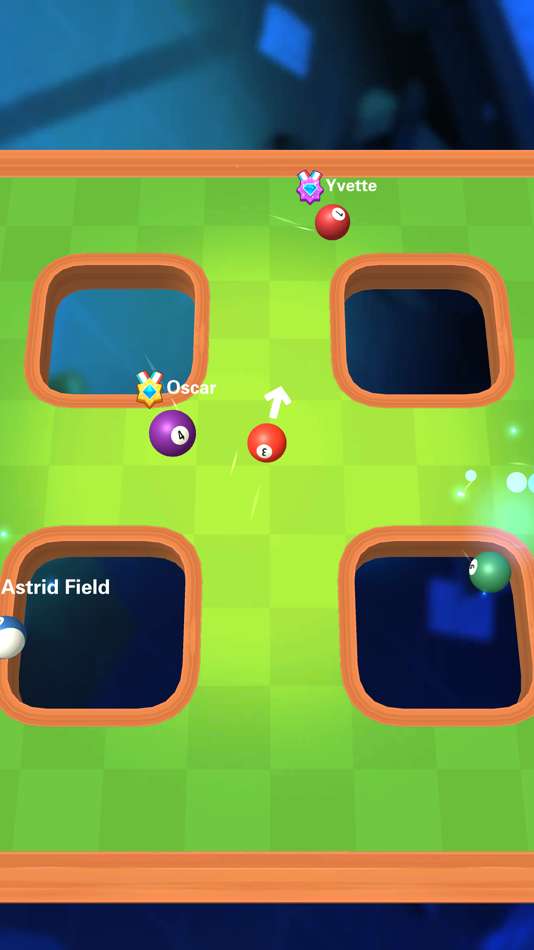 #3. Push Pool Ball (iOS) 由: Game Biz