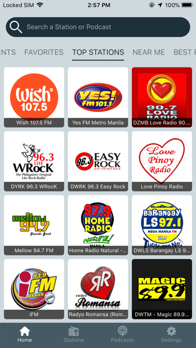 Screenshot #1 pour Radio Philippines - Live AM FM
