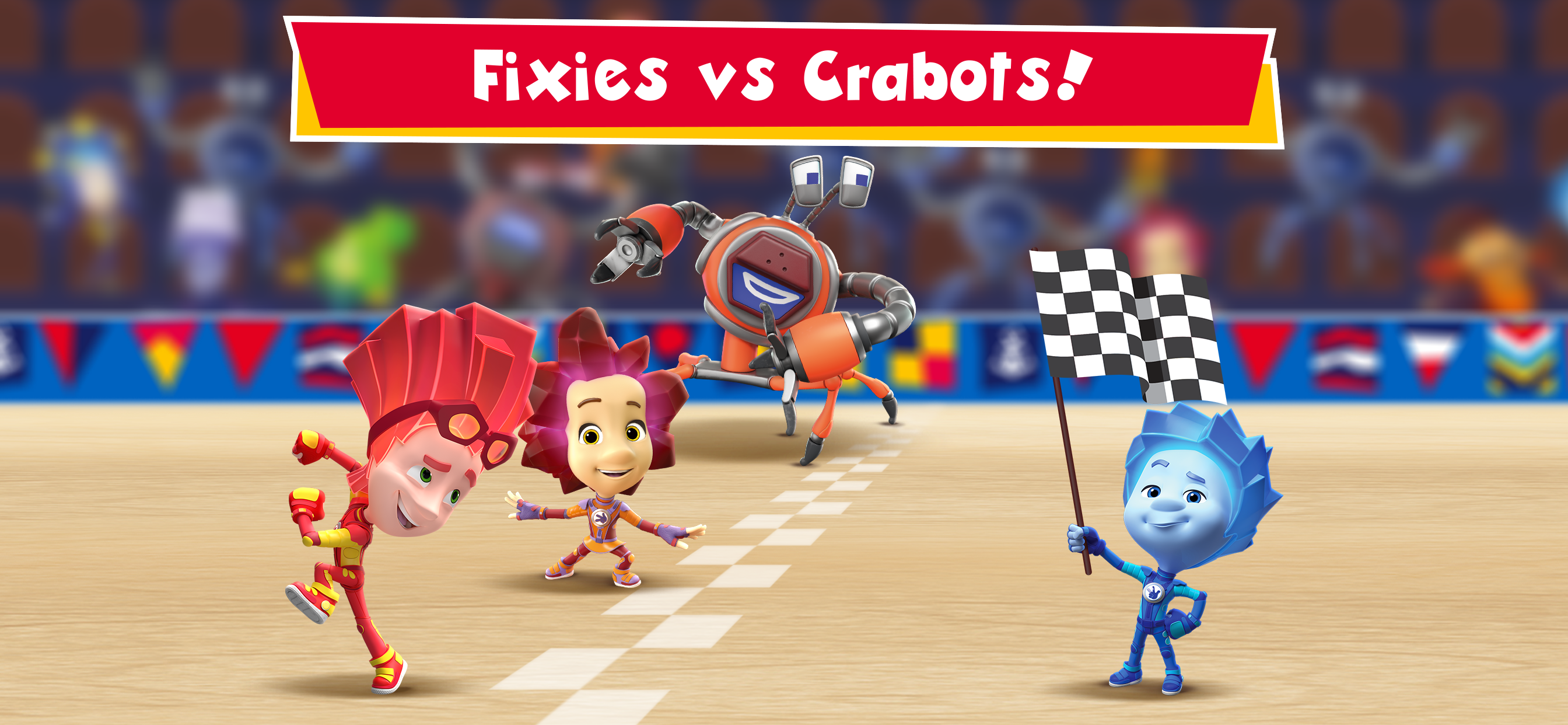 Fixies vs Crabots: 6 Fun Games