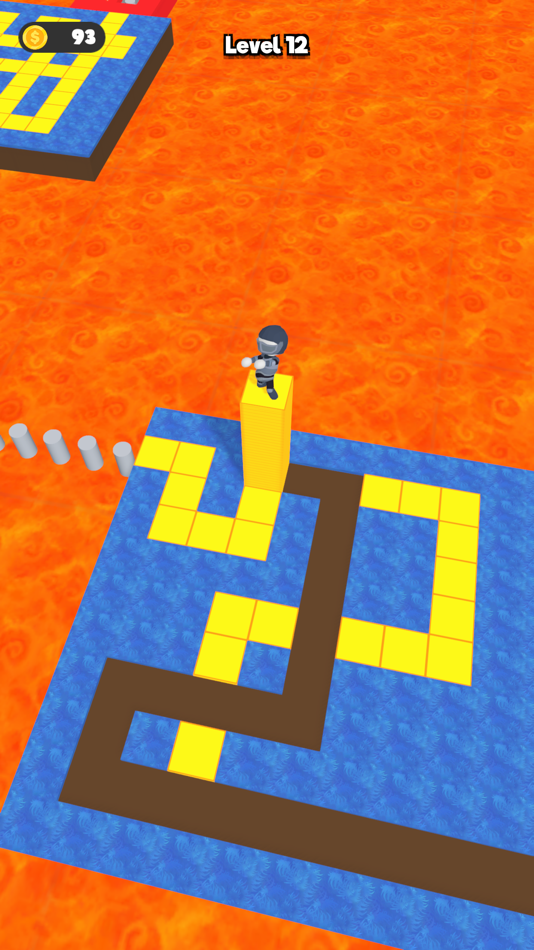 #2. Stacky Rails 3D -Puzzle Master (iOS) By: Hanh Dao Duc