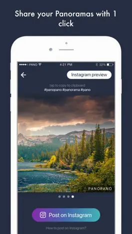 Game screenshot PanoPano - Panoramas for Insta hack