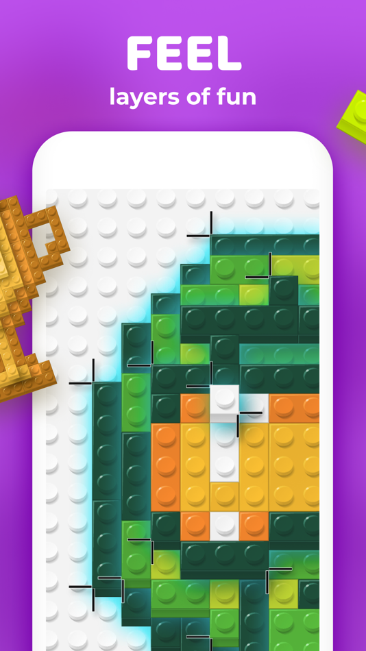 #3. Blokky: Block Builder Puzzle (iOS) 由: Webusco LLC