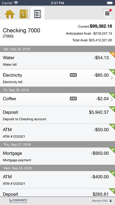 Community State Bank Business Screenshot
