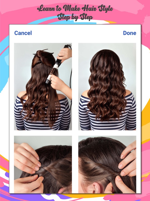 Screenshot #5 pour Changeur de couleur decheveux: