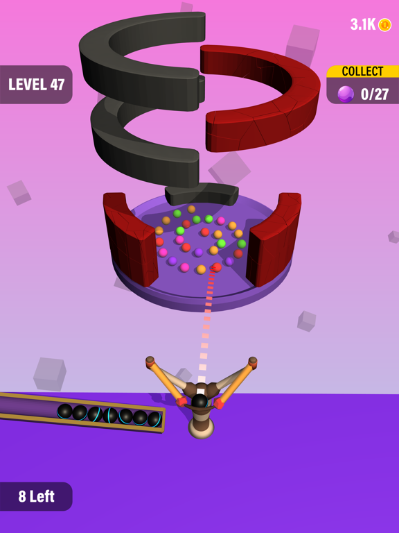 Screenshot #6 pour Marble Toss 3D