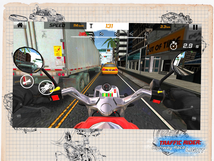 Traffic Highway Race Light