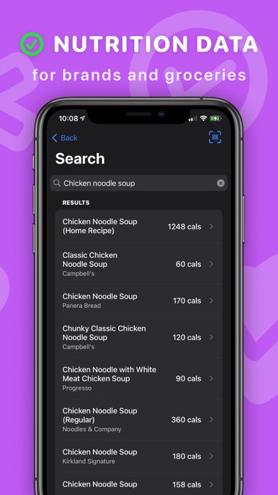 Slym - Calorie Tracker iPhone screenshot 5 - Health & Fitness app