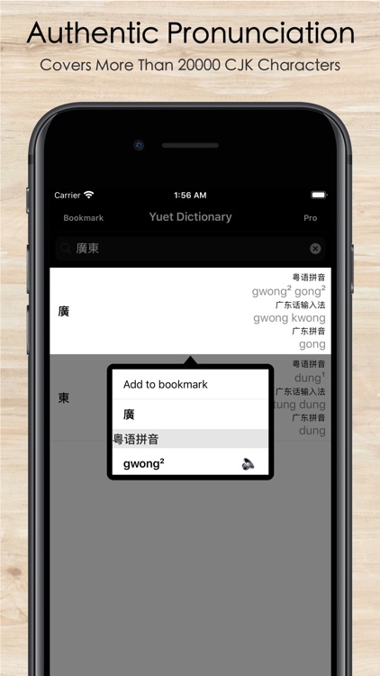 Cantonese/Yuet Dictionary Pro