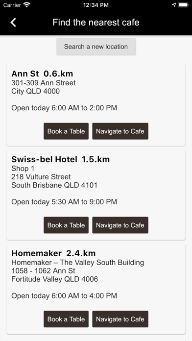Cafe 63 Maggie App Screenshot