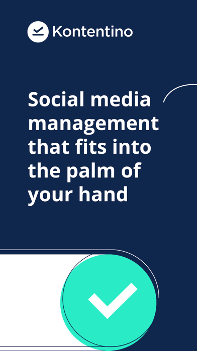 Kontentino - Social Media tool Screenshot