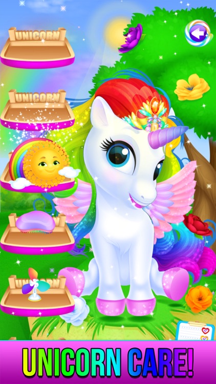 Rainbow Unicorn Candy Salon screenshot-8