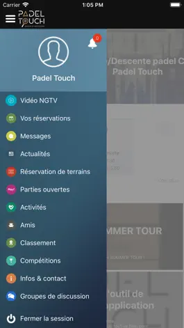 Game screenshot Padel Touch 33 apk