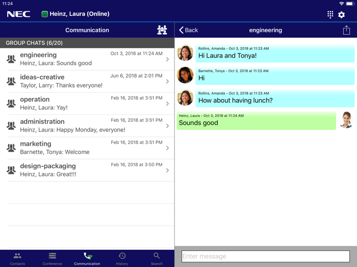 UNIVERGE 3C Mobile Client Plus