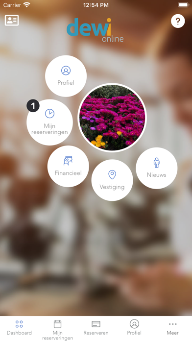 Fitness Paradise Member App Screenshot