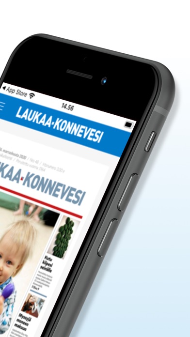 Laukaa-Konnevesi, päivän lehti Screenshot