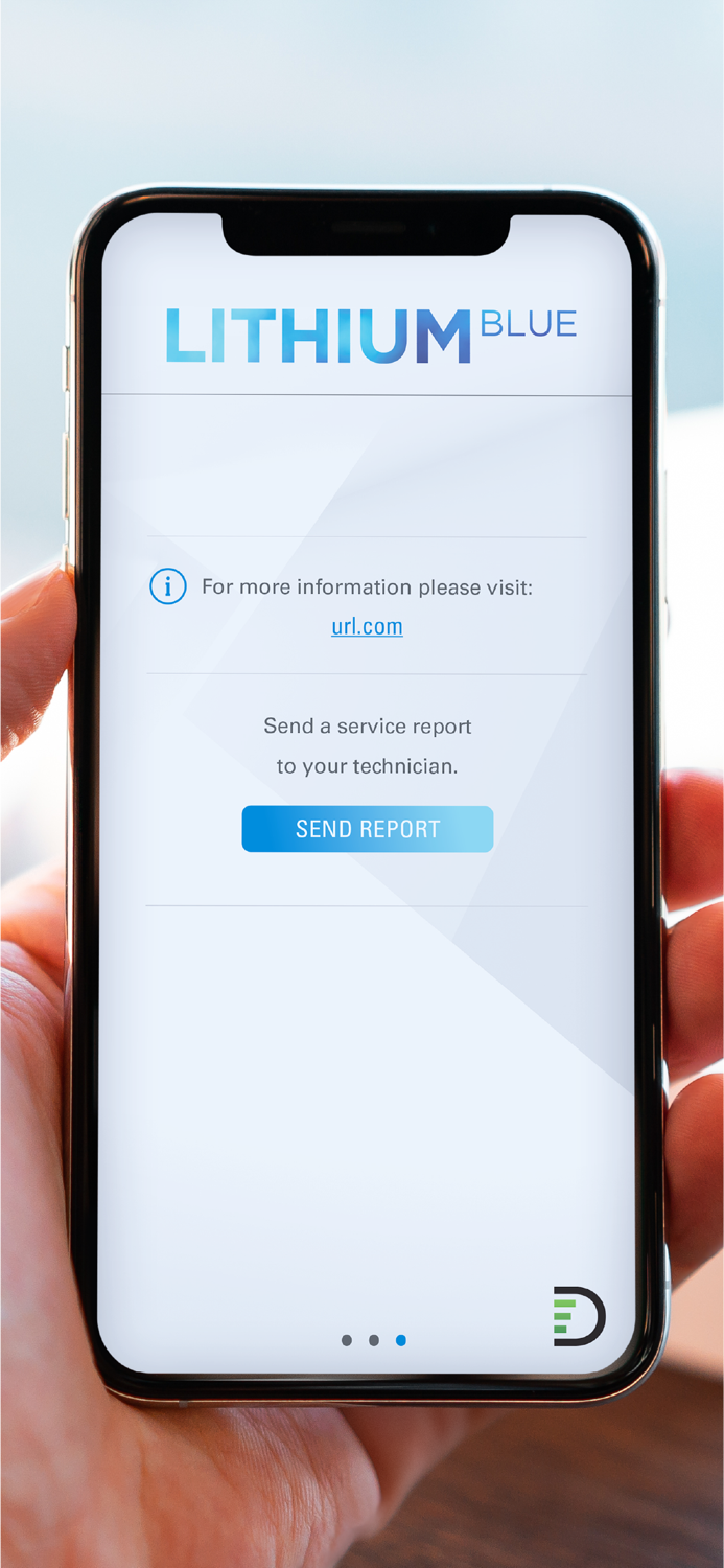 Lithium Blue Battery Monitor