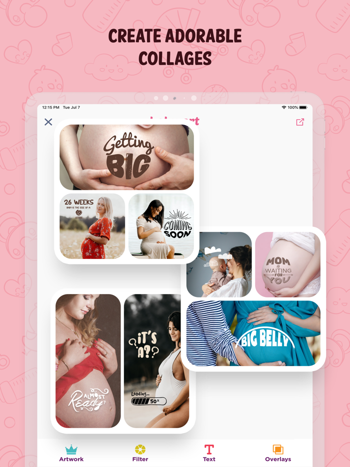 Baby Art-Baby Monthly Pictures