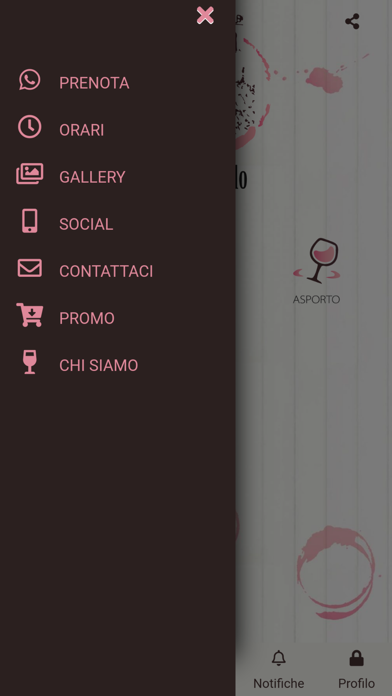 Via Castello Wine Bar Screenshot