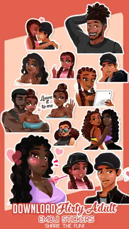 Game screenshot Flirty Adult Emoji Stickers apk