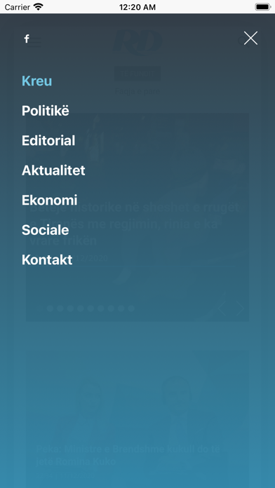 Rilindja Demokratike Screenshot