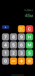 Time Calculator NC screenshot #2 for iPhone