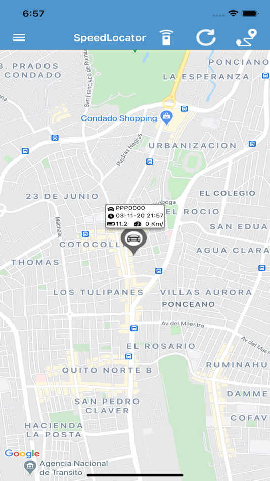 #2. SpeedLocator (iOS) 由: Xavier Endara
