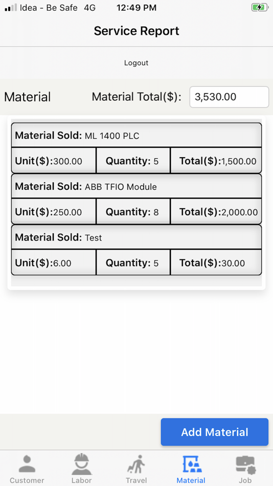 #5. Service Report (iOS) 由: VASP Solutions LLP
