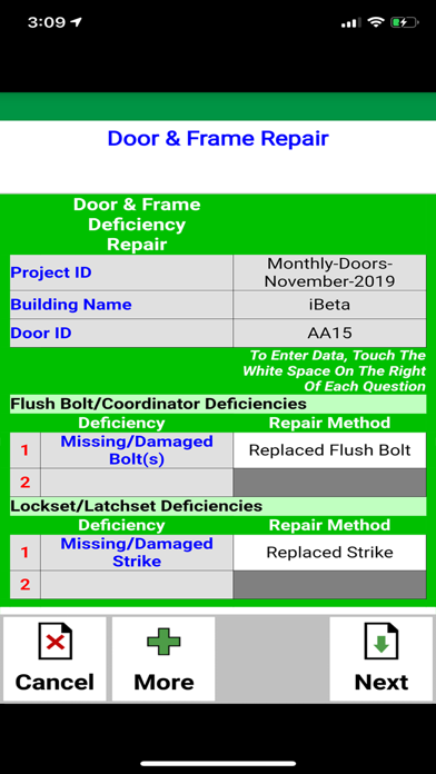 Krinkle Fire Door Screenshot