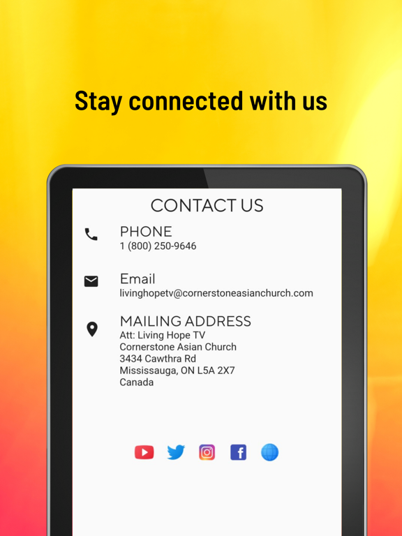 Screenshot #5 pour Living Hope TV