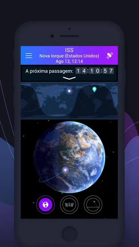 Satellites Tracker + Starlink screenshot 2 of 5