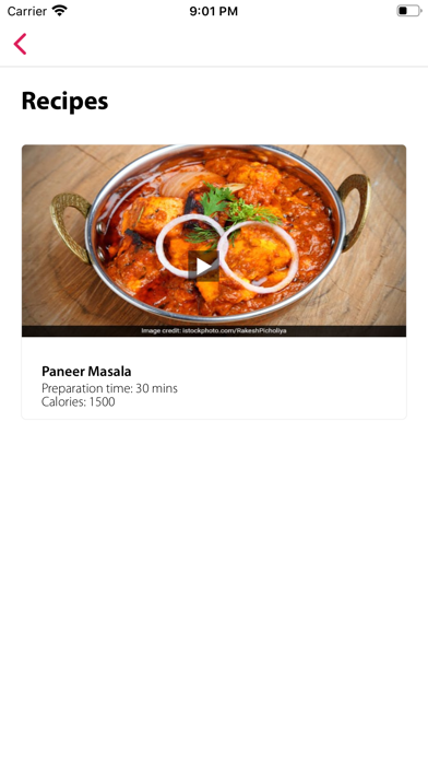 Nutrition Plus+ Screenshot