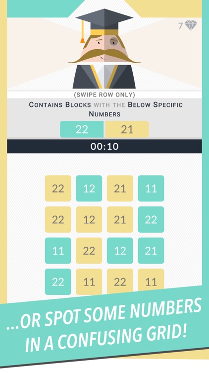 Mr. Mustachio : Number Search screenshot-4