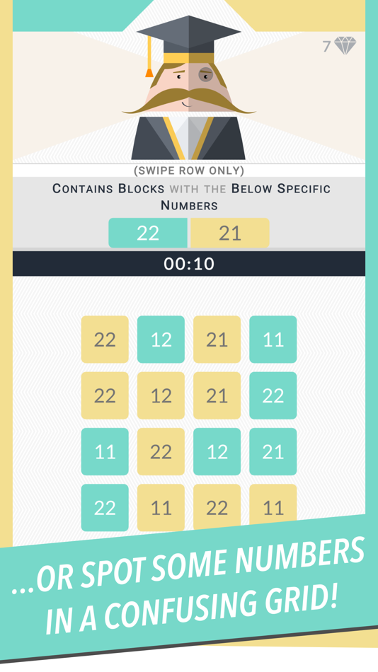 #5. Mr. Mustachio : Number Search (iOS) 由: Shobhit Samaria