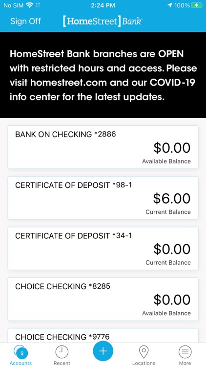 HomeStreet Mobile Banking