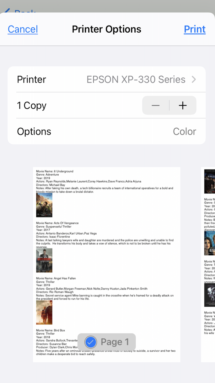 Movies I Have Watched
