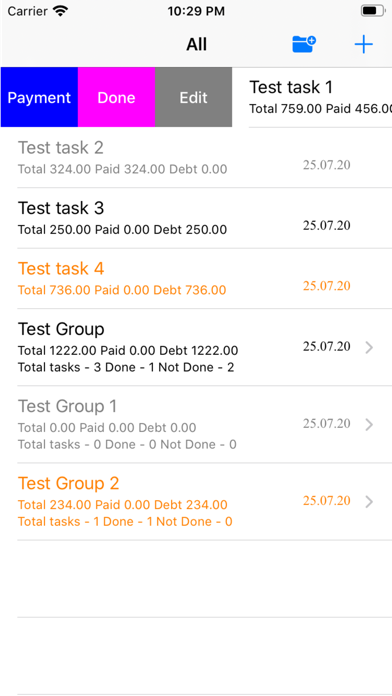Screenshot #2 pour Work&Payment