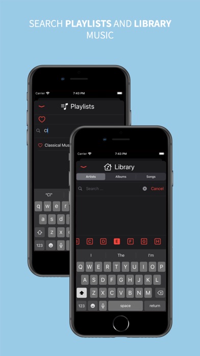 Ricorda Music App Screenshot