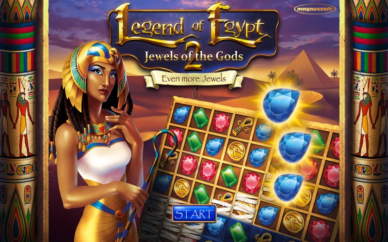 legend of egypt 2 iphone screenshot 1