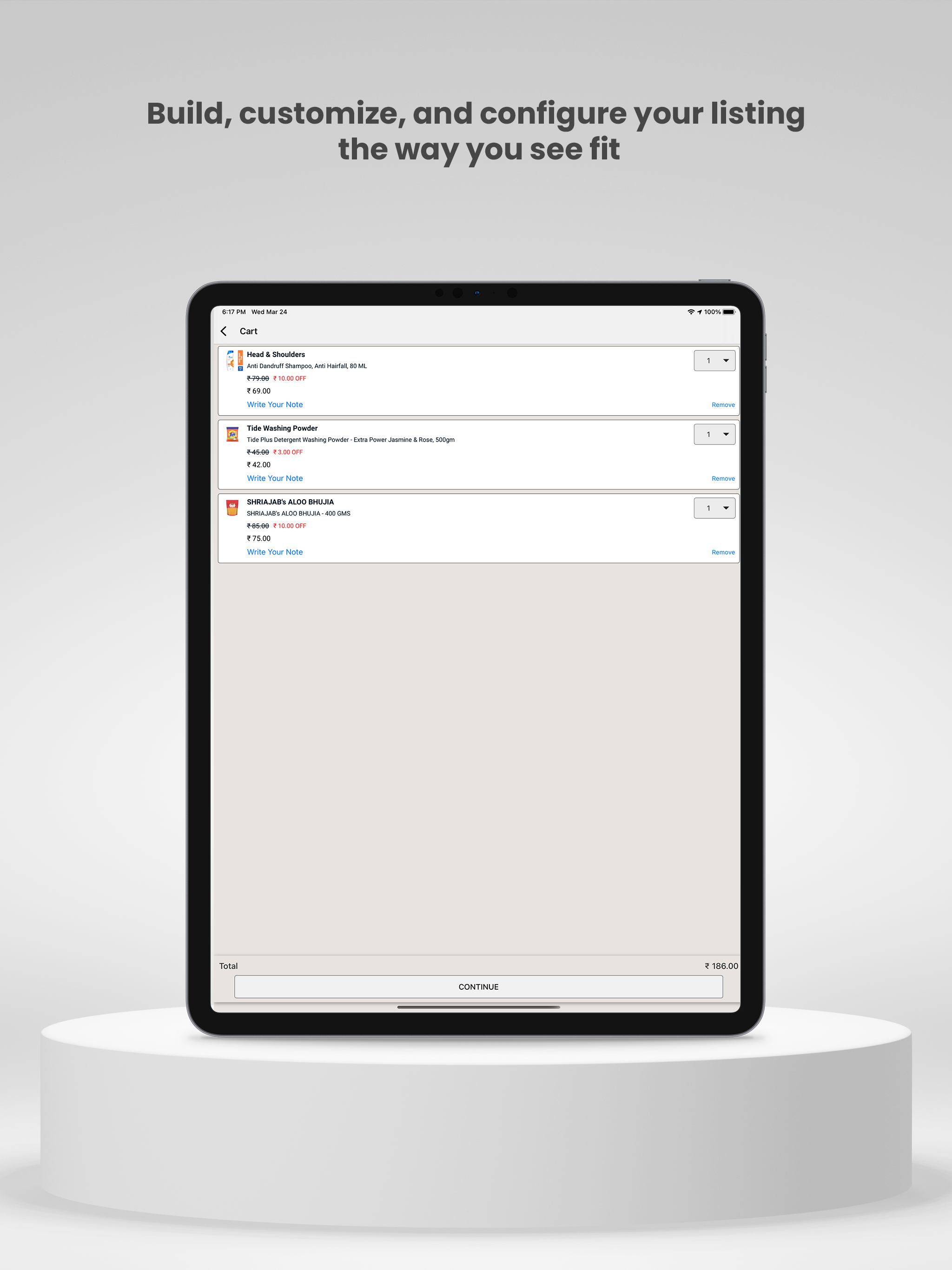 VirtuApp Online Business store