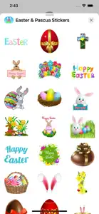 Easter & Pascua Stickers screenshot #2 for iPhone