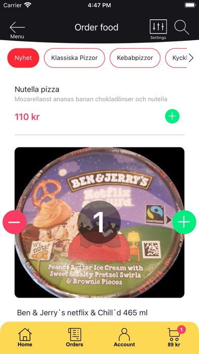 Jour Pizza Screenshot