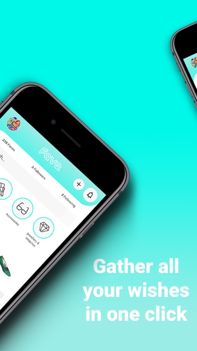Fave - Digital wishlist Screenshot