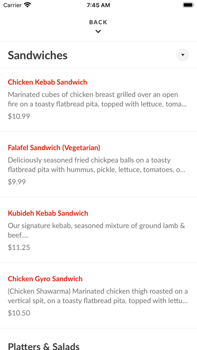 Zendiggi Kebab House Screenshot